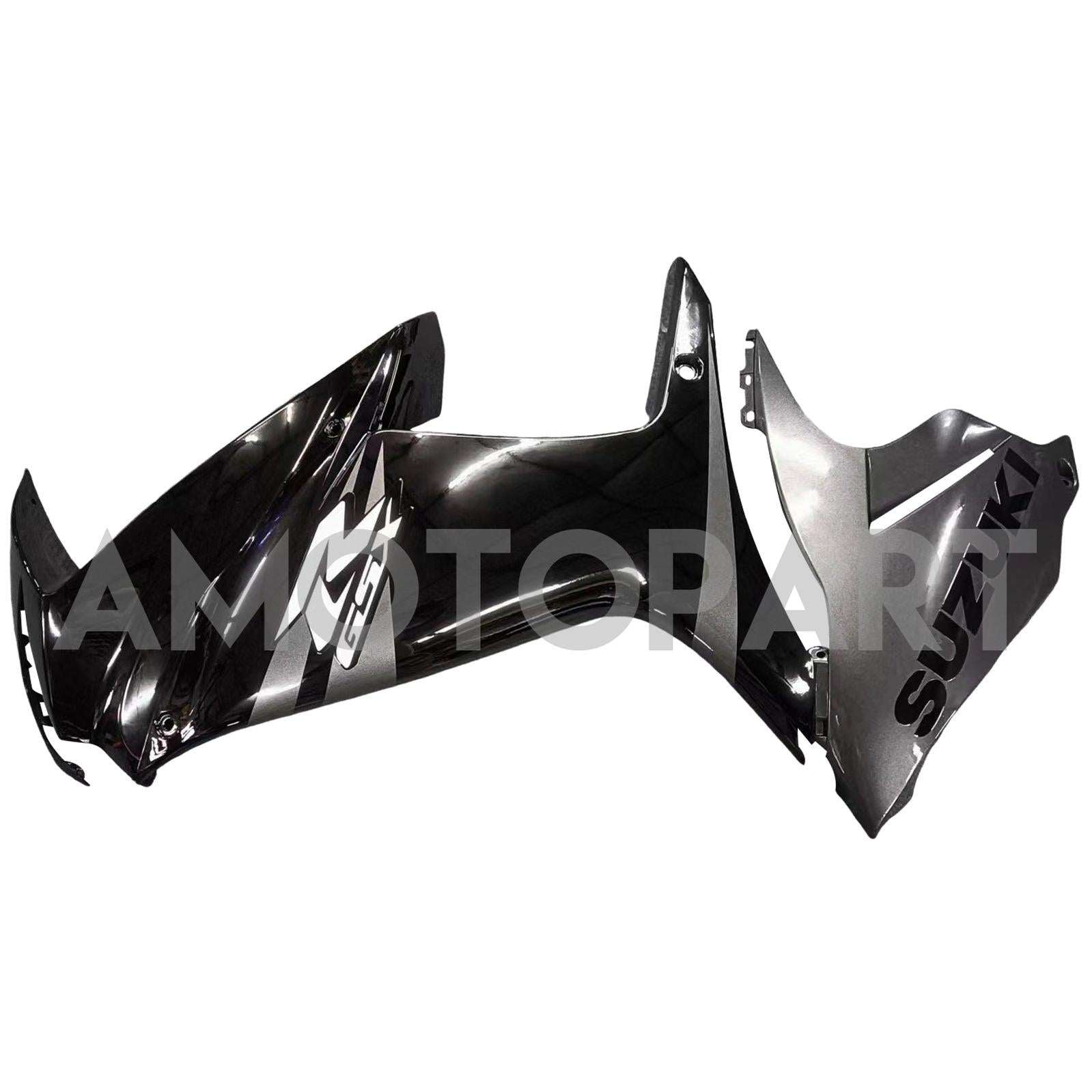 Amotopart Suzuki 2011-2025 GSXR 600/750 Black & Gray Fairing Kit