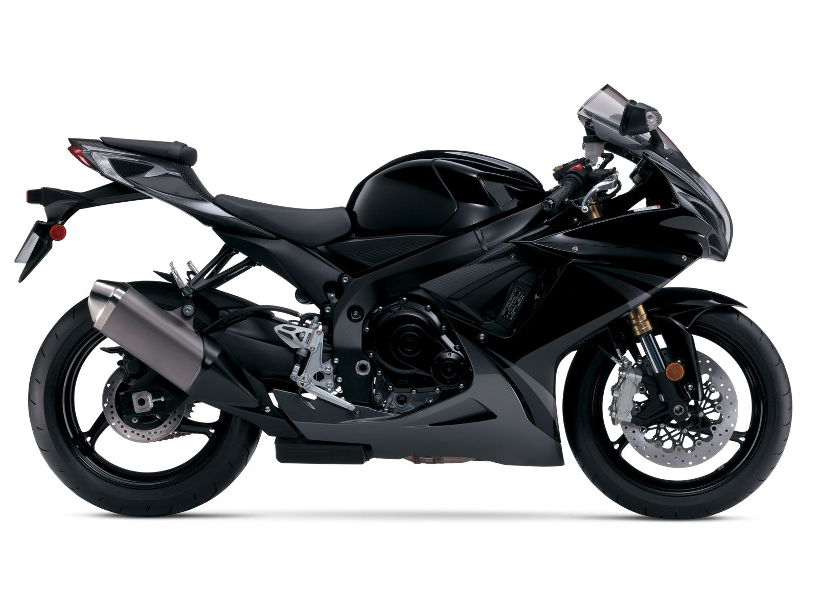 Amotopart Suzuki 2011-2025 GSXR 600/750 Black&Grey Fairing Kit