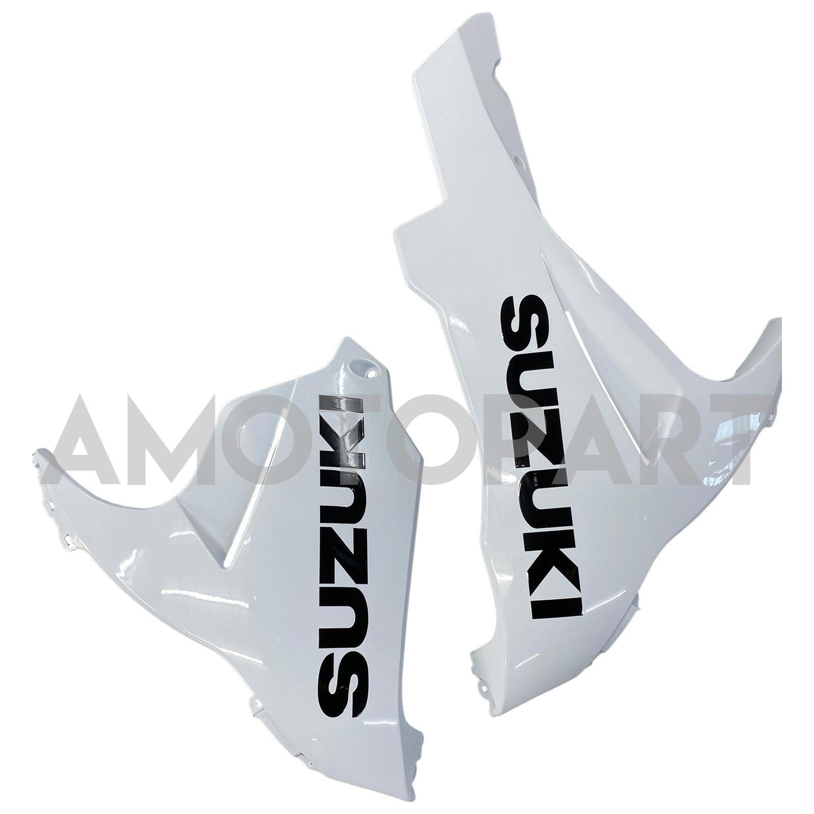 Amotopart 2011-2025 Suzuki GSXR 600/750 Fairing Black & White Kit