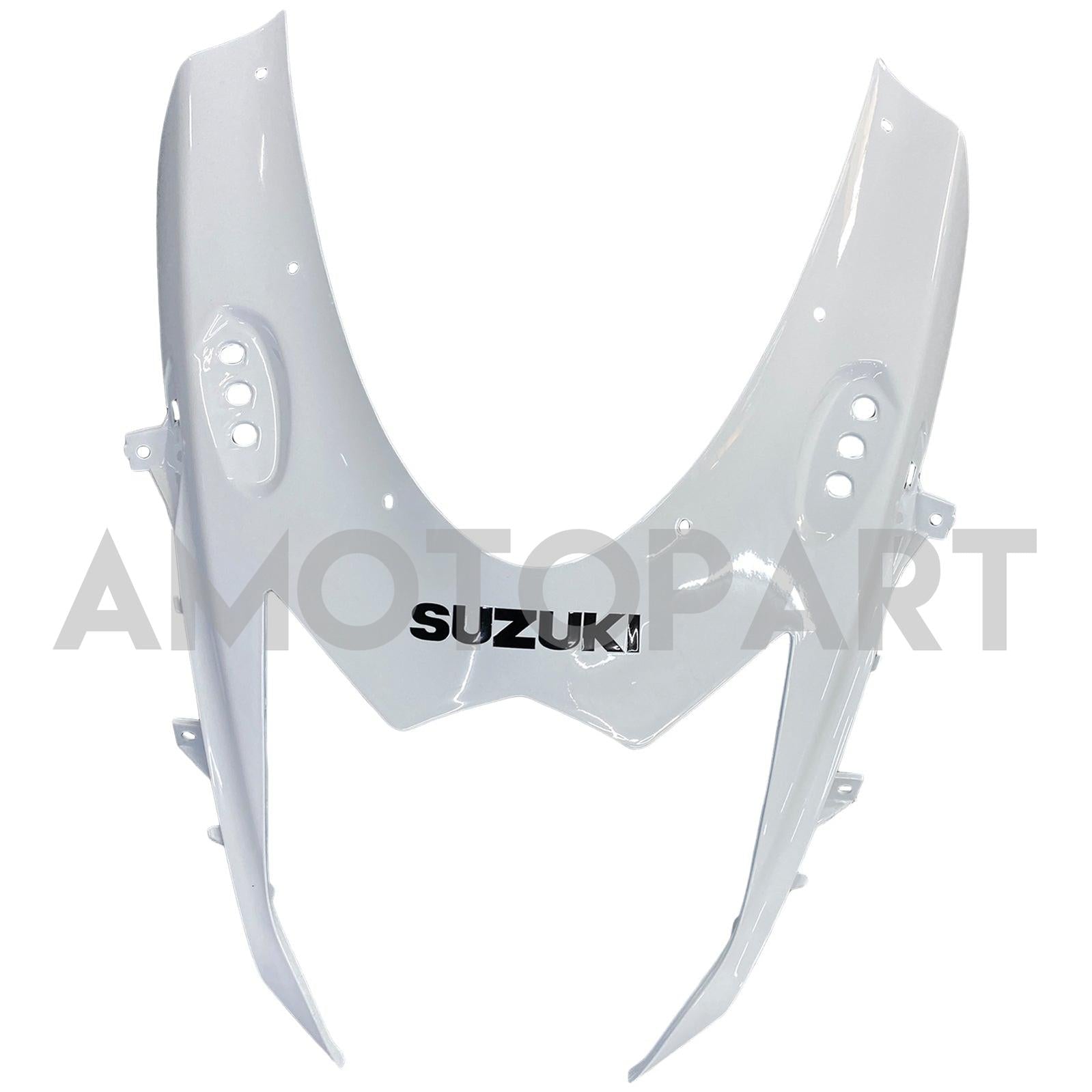 Amotopart 2011-2025 Suzuki GSXR 600/750 Fairing Black & White Kit