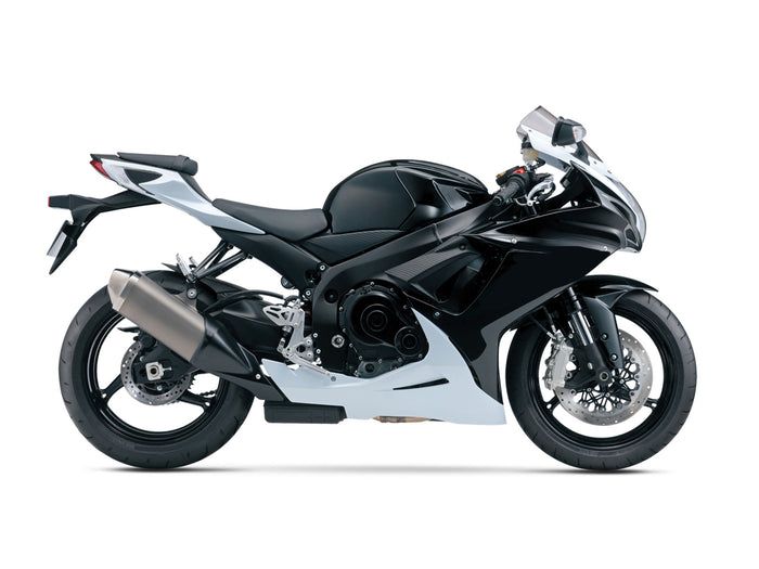 Amotopart 2011-2026 Suzuki GSXR 600/750 Fairing Black&White Kit