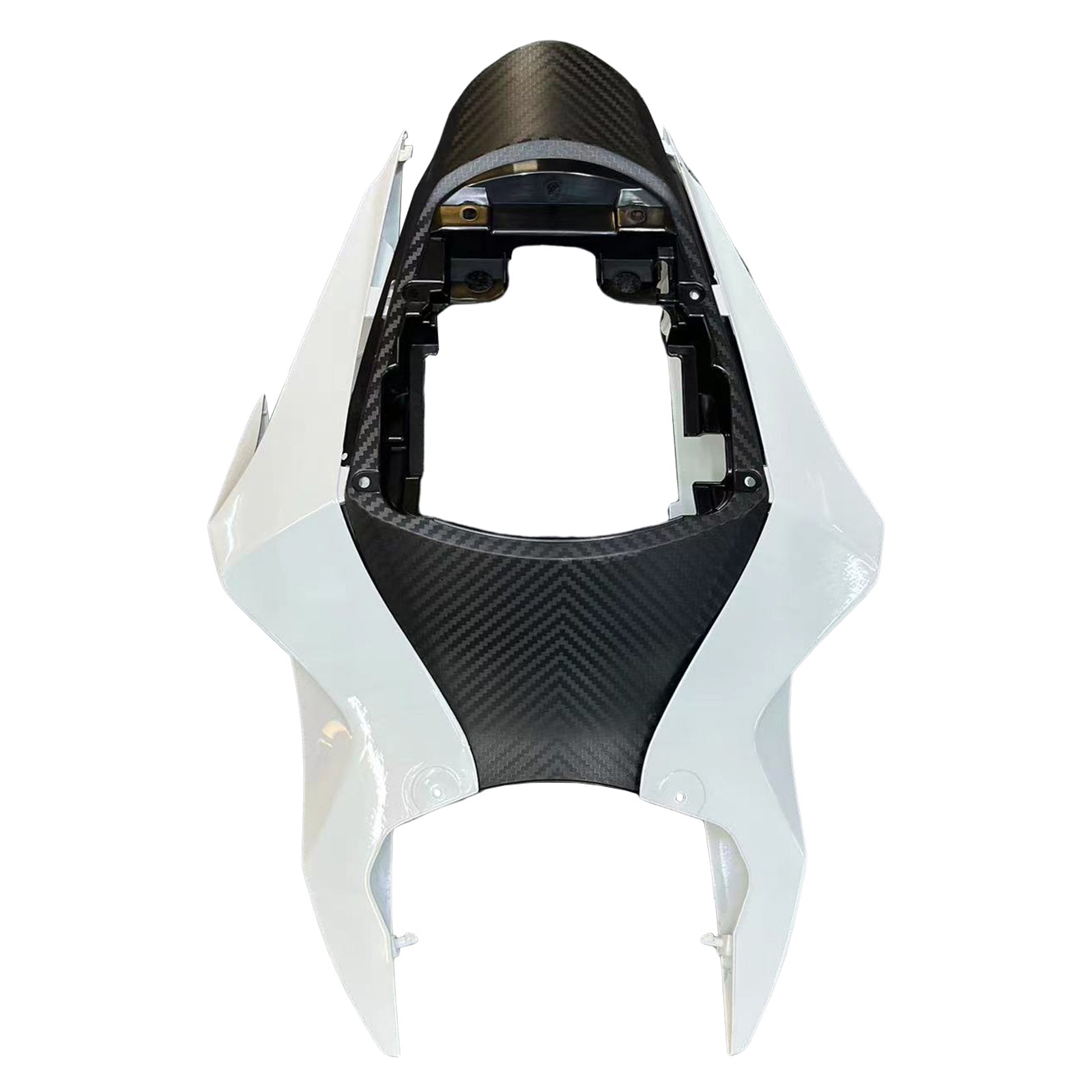 Amotopart 2011-2026 Suzuki GSXR 600/750 White Black Fairing Kit