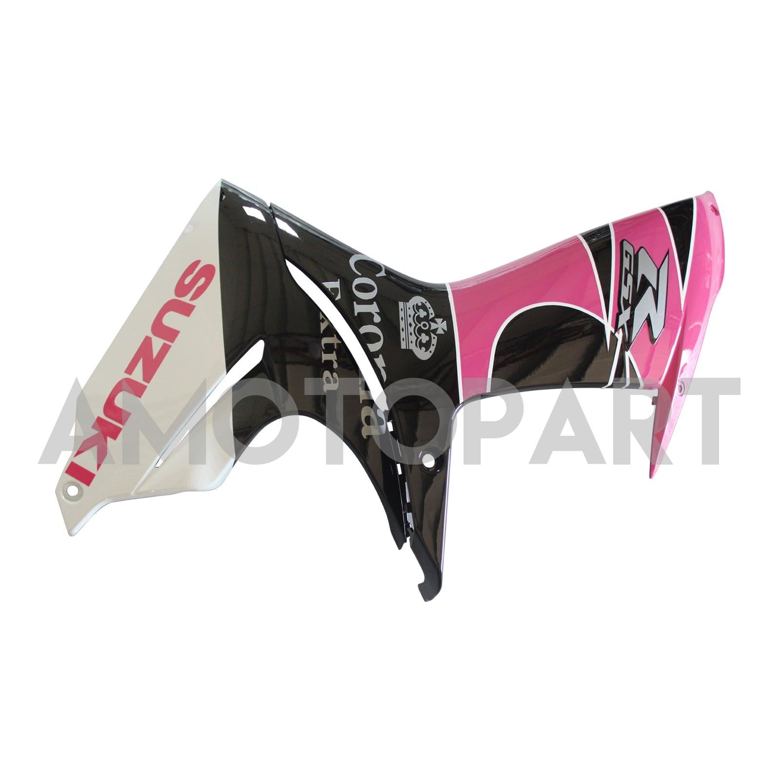 Amotopart Suzuki 2011-2025 GSXR 600/750 Black Pink White Fairing Kit