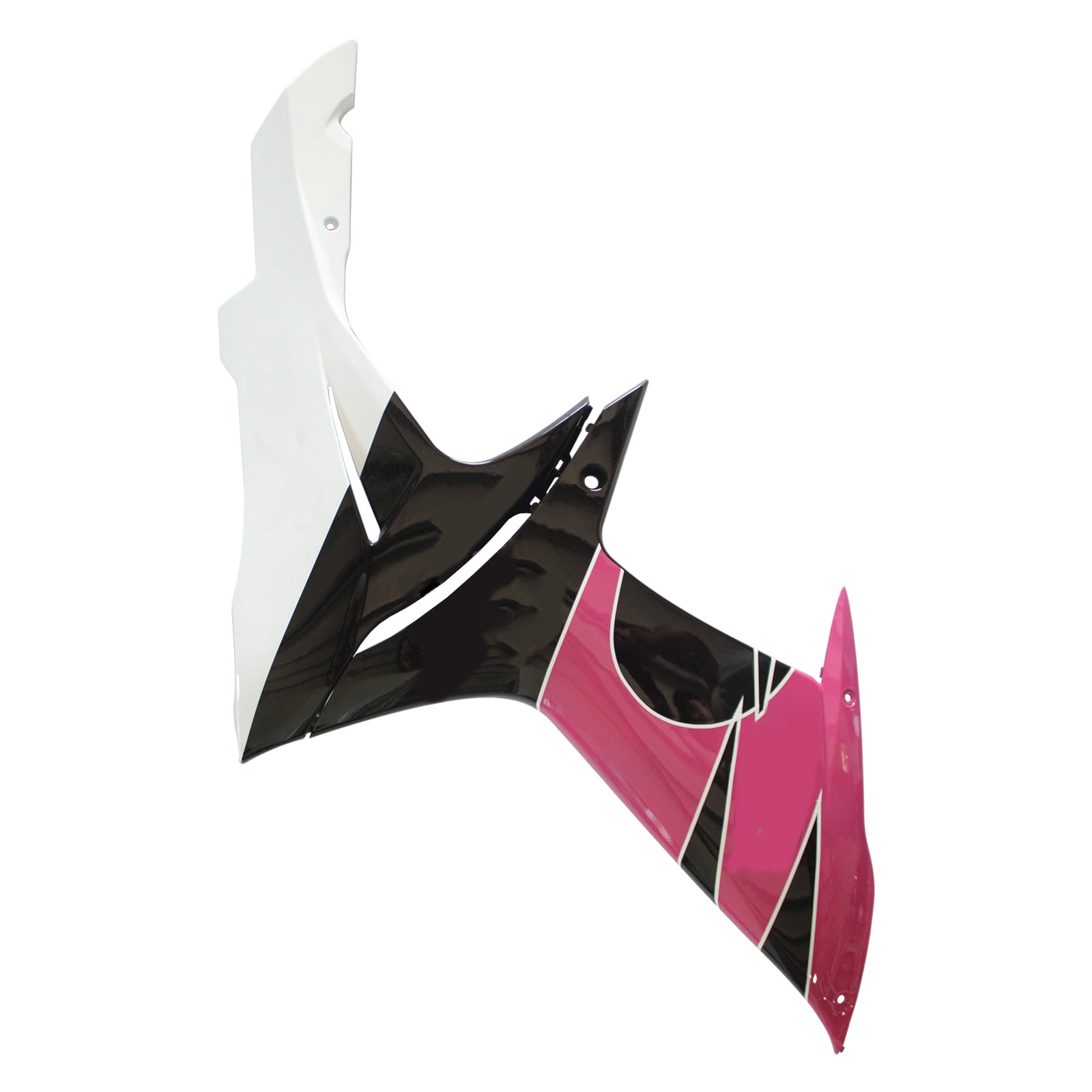 Amotopart Verkleidungsset für Suzuki 2011–2025 GSXR 600/750, Schwarz, Rosa, Weiß