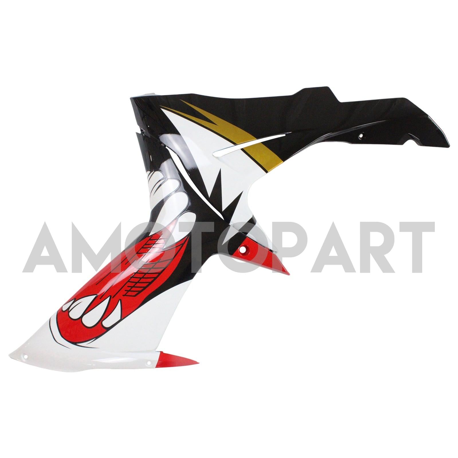 Amotopart Suzuki 2011-2025 GSXR 600/750 Red Gray Shark Fairing Kit