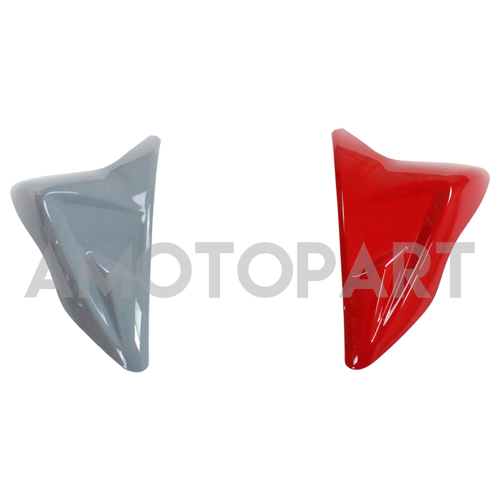 Amotopart Suzuki 2011-2025 GSXR 600/750 Red Gray Shark Fairing Kit