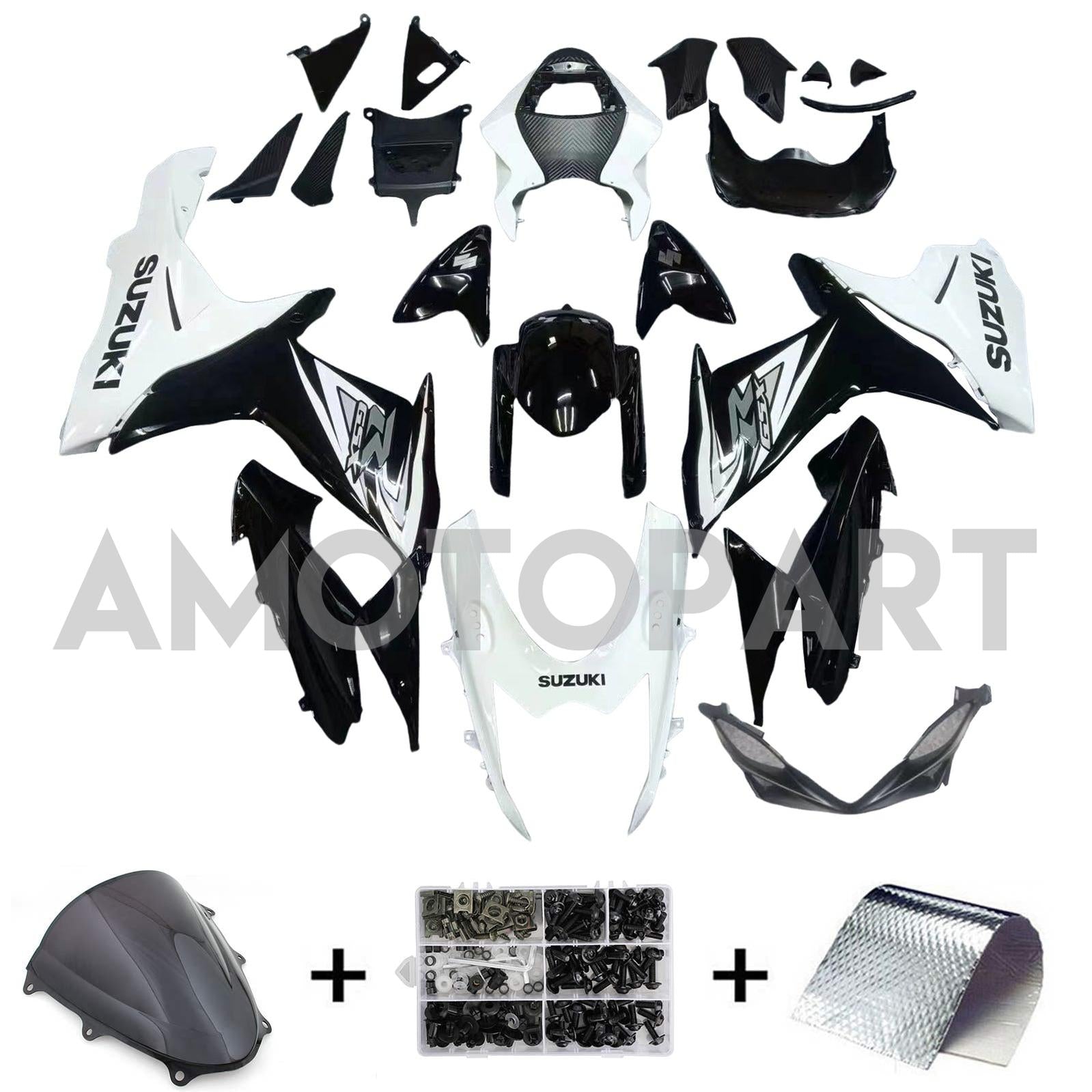 AMOTOTART SUZUKI 2011-2025 GSXR 600/750 KIT BLACH BLAND FAINING