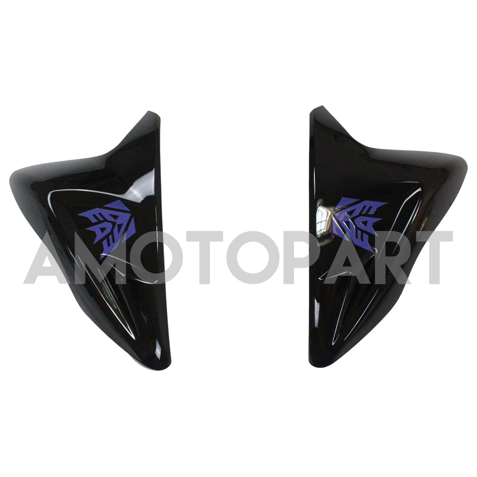 Amotopart Suzuki 2011-2025 GSXR 600/750 Czarny z fioletowym zestawem owiewki logo