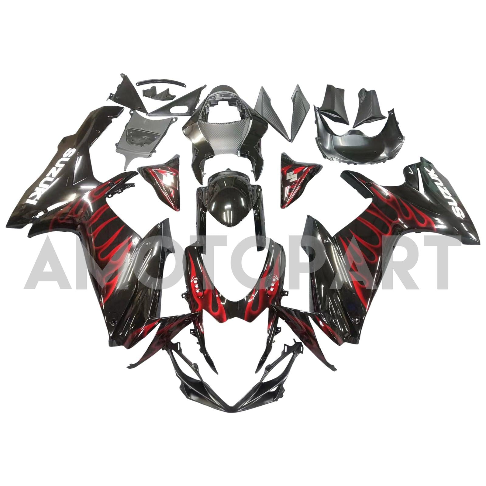 Amotopart 2011-2025 Suzuki GSXR 600/750 Fairing Kit Collection Two