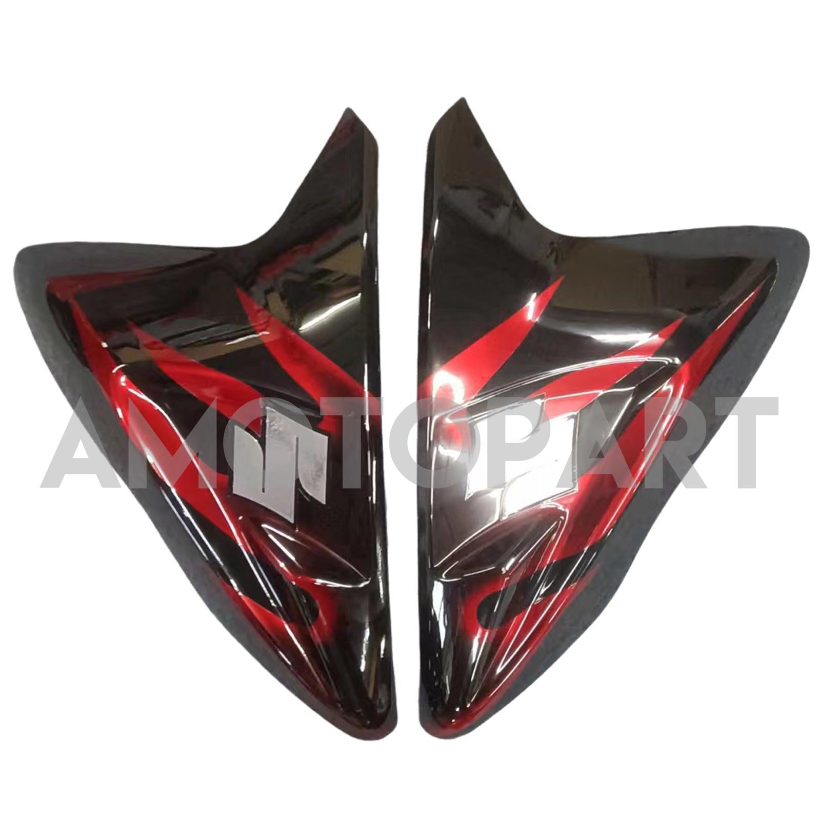Amotopart Suzuki 2011-2025 GSXR 600/750 Black Red Fairing Kit