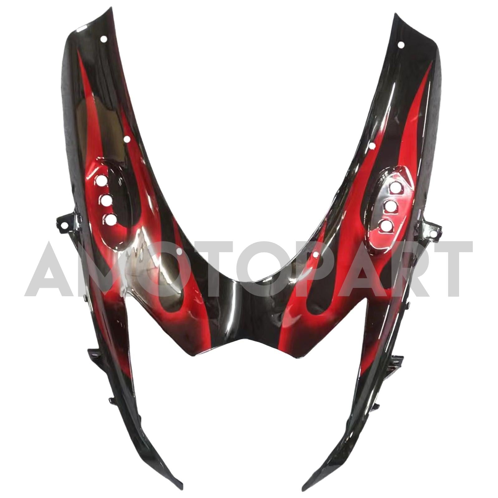 Amotopart Suzuki 2011-2025 GSXR 600/750 Black Red Fairing Kit