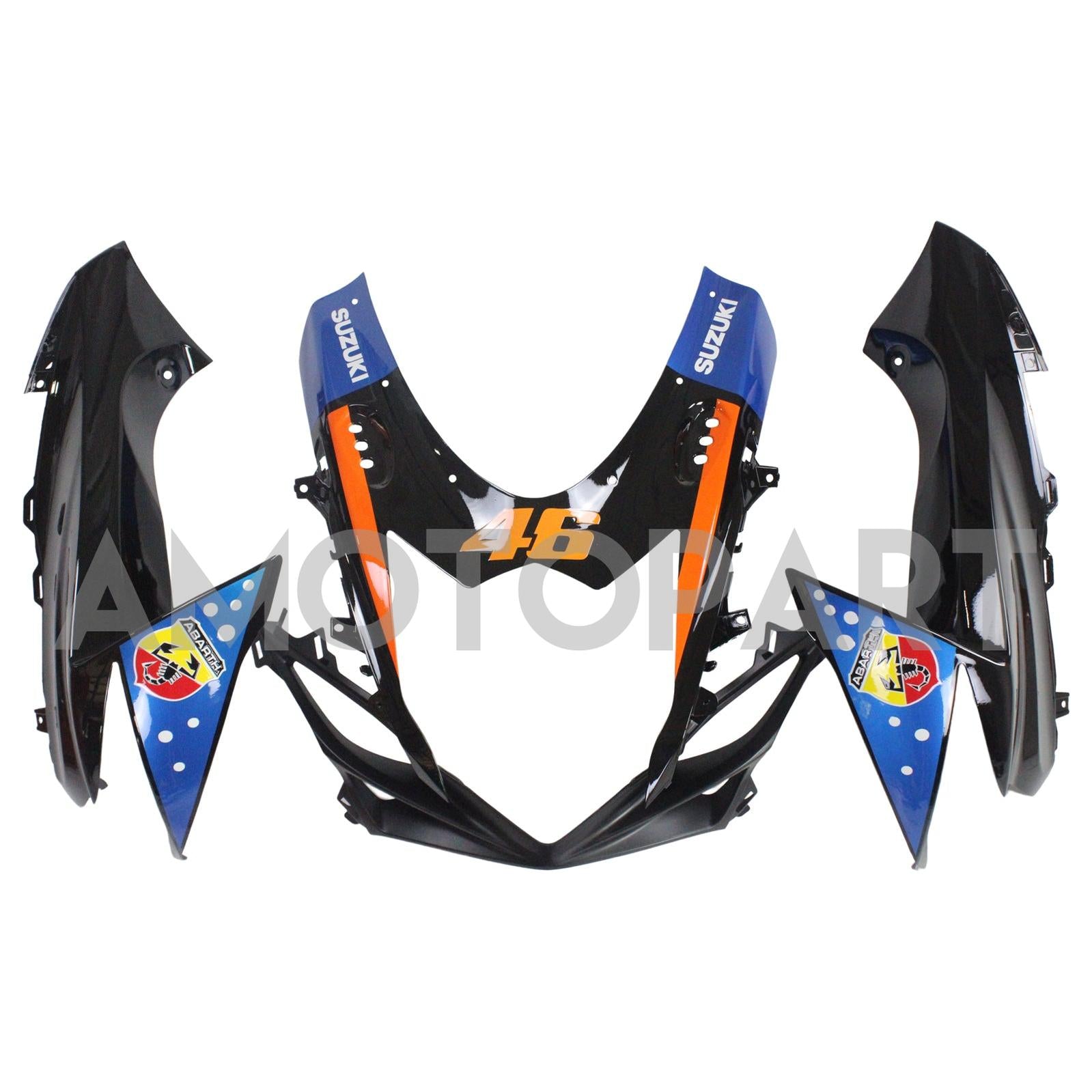 Amotopart Suzuki 2011-2025 GSXR 600/750 Cartoon Hai Abzugskit