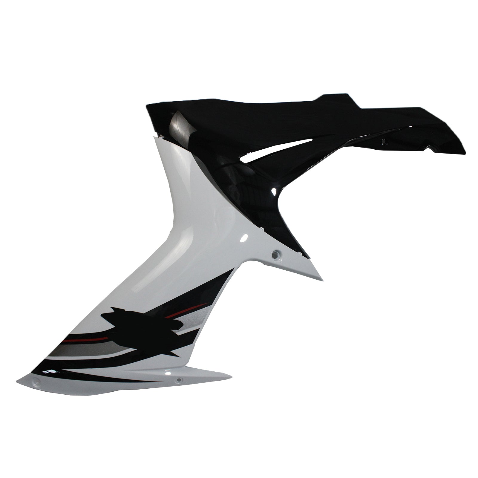 Amotopart スズキ 2011-2024 GSXR 600/750 ホワイト ブラック フェアリング キット