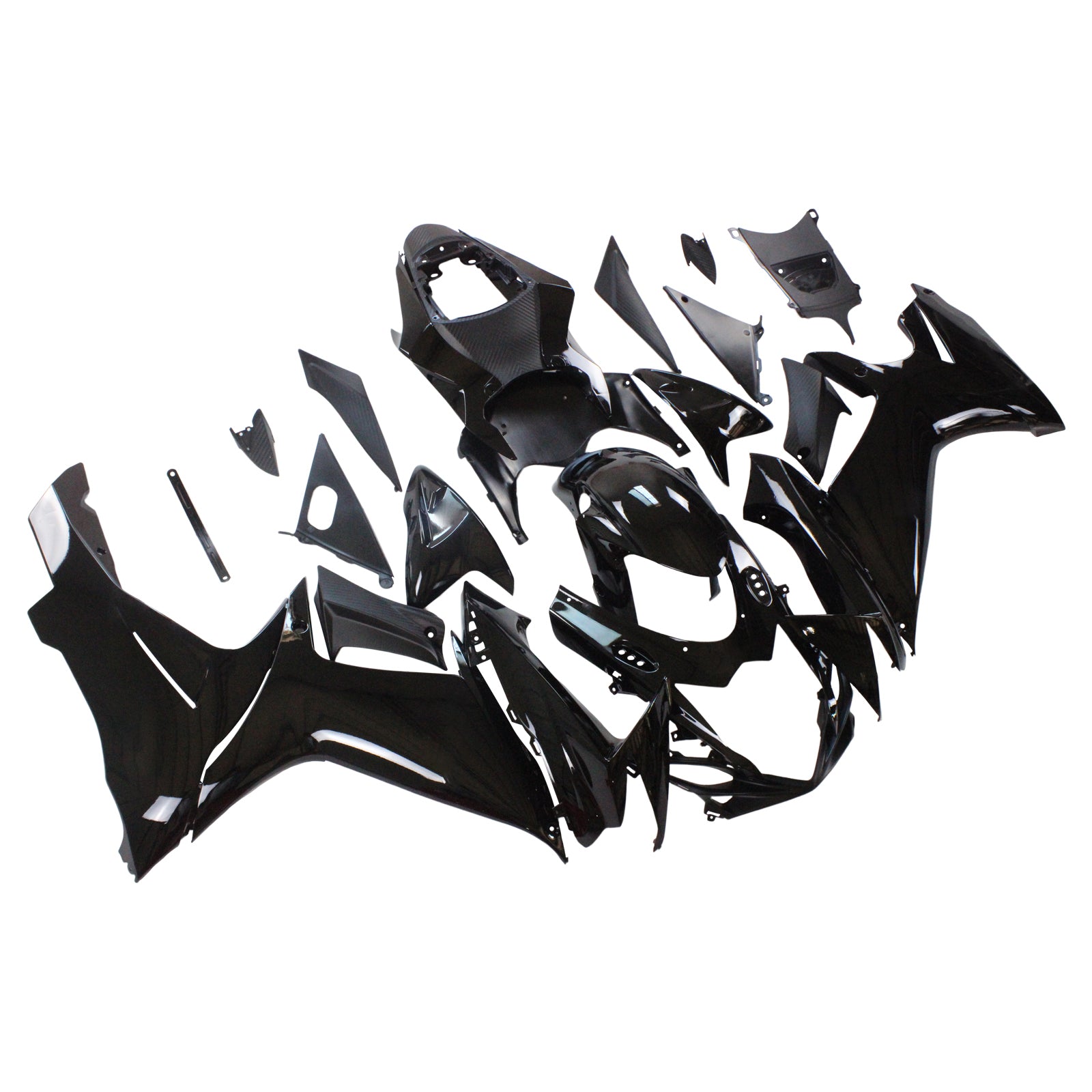Amotopart Suzuki 2011-2025 GSXR 600/750 Gloss Black Fairing Kit
