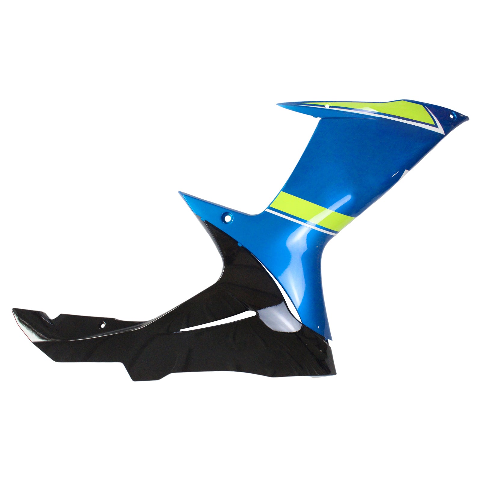 Amotopart Suzuki 2011-2025 GSXR 600/750 Blue With Black Fairing Kit