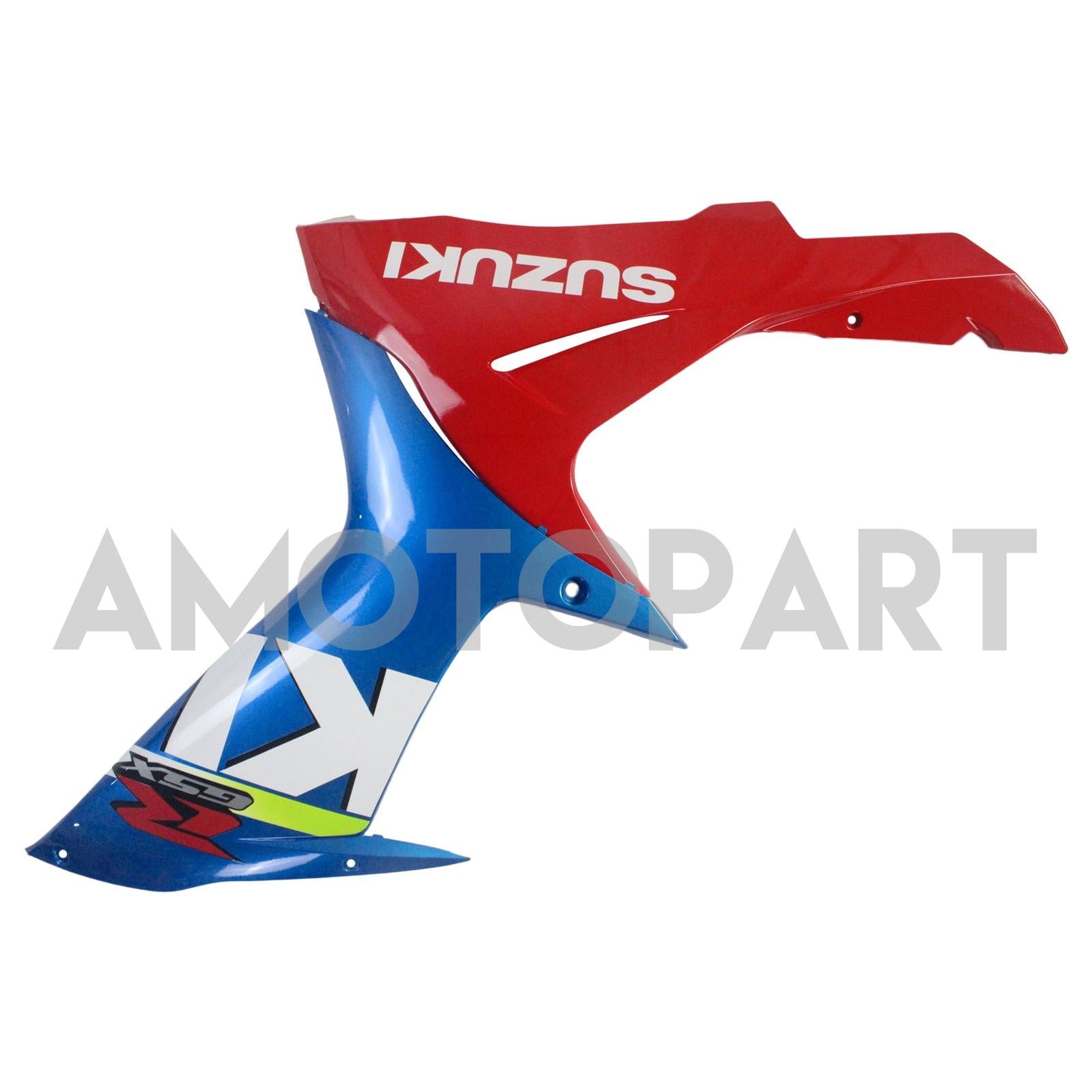 Amotopart Suzuki 2011-2025 GSXR 600/750 Blue Red Fairing Kit