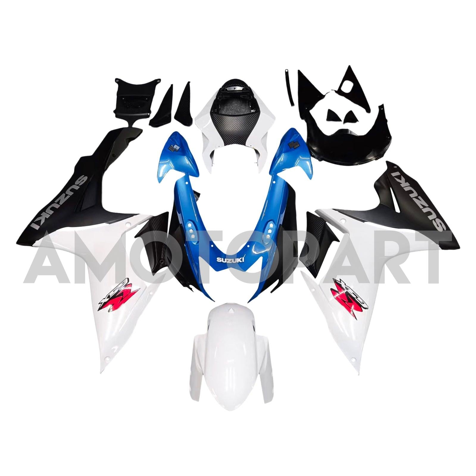 Amotopart 2011-2025 Suzuki GSXR 600/750 Fairing Kit Collection Two
