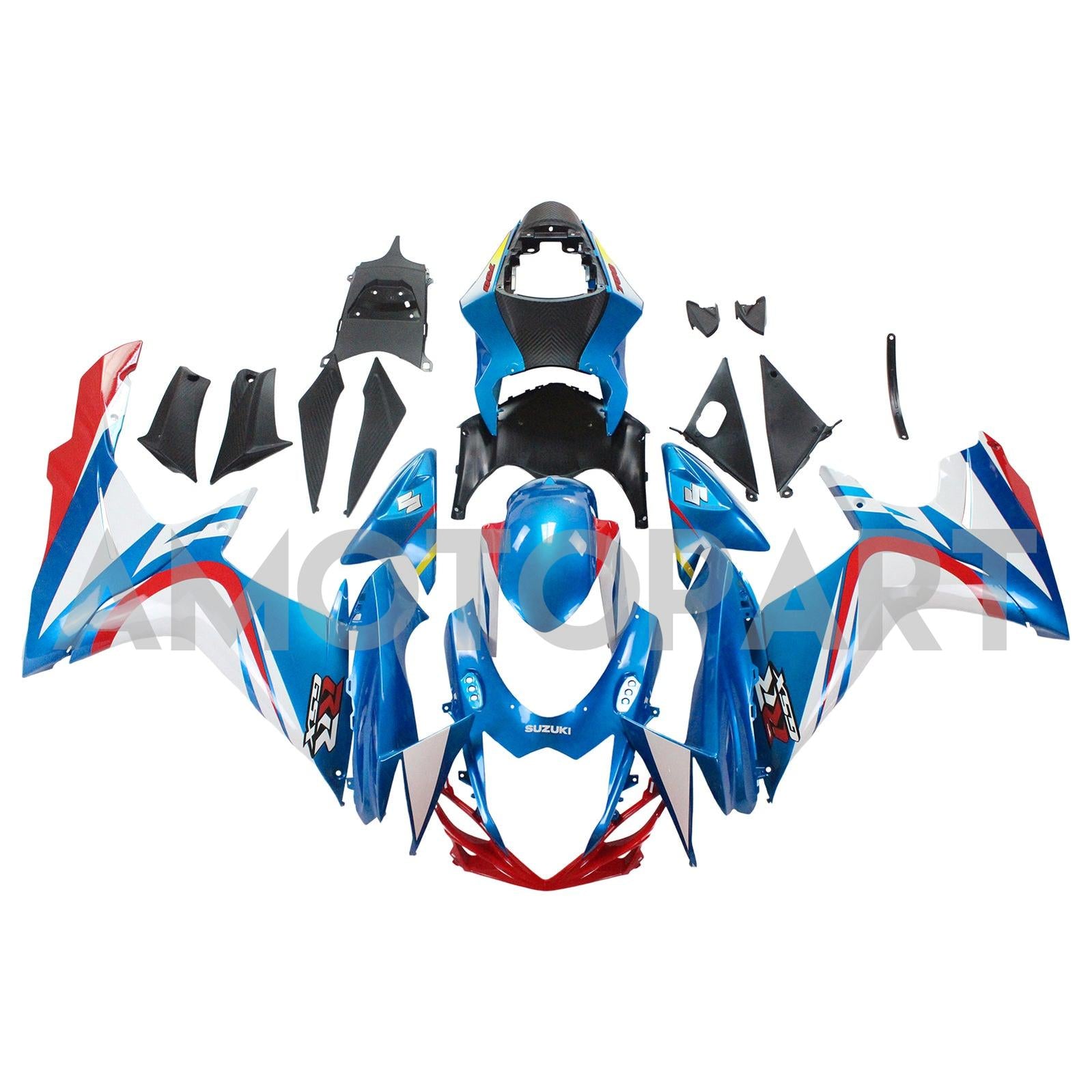 Amotopart 2011-2025 Suzuki GSXR 600/750 Fairing Kit Collection Two