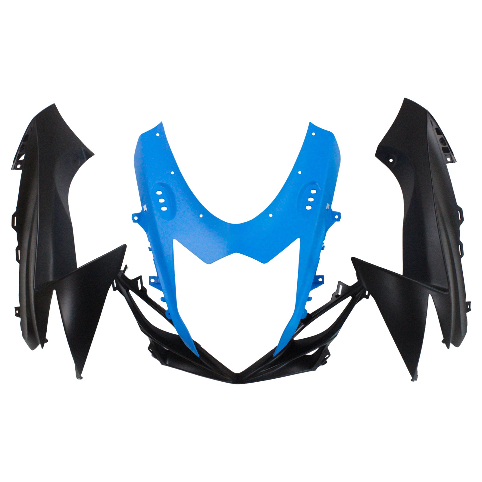 Amotopart Suzuki 2011-2025 GSXR 600/750 Matte Blue Black Fairing Kit