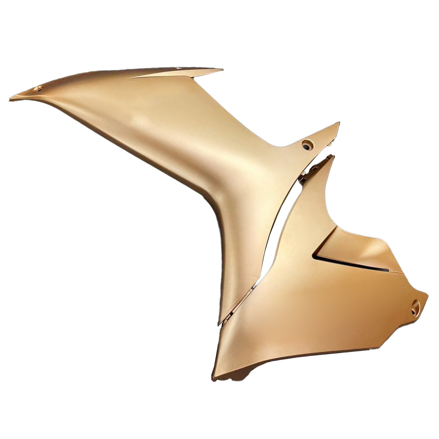 Amotopart 2011-2025 GSXR 600/750 Suzuki Matte Half Black Half Brown Fairing Kit