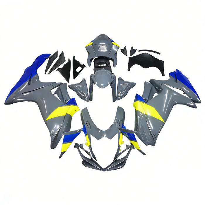 Amotopart 2011-2026 GSXR 600/750 Suzuki Blue&Green Fairing Kit