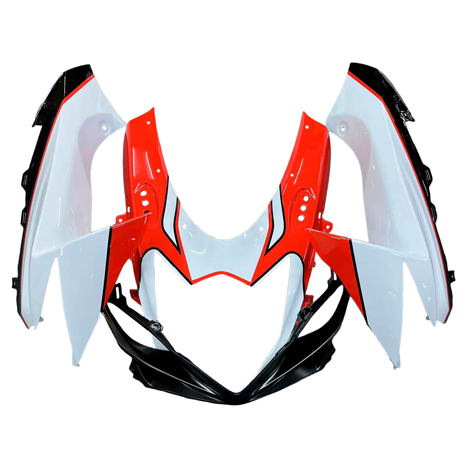 Amotopart 2011-2026 GSXR 600/750 Suzuki Red&Black Fairing Kit