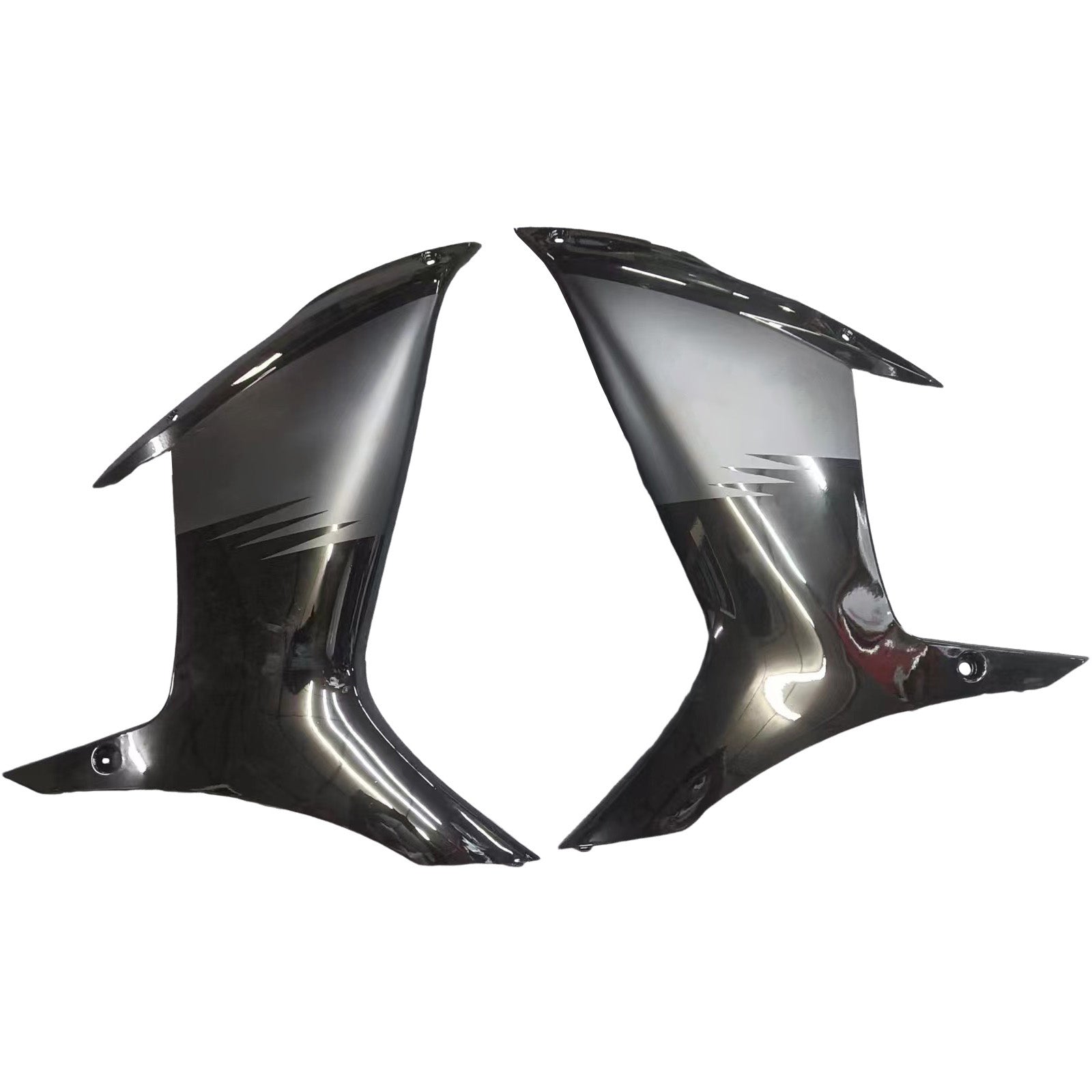 Amotopart 2011-2024 GSXR 600/750 スズキ マット&グロスブラック フェアリングキット