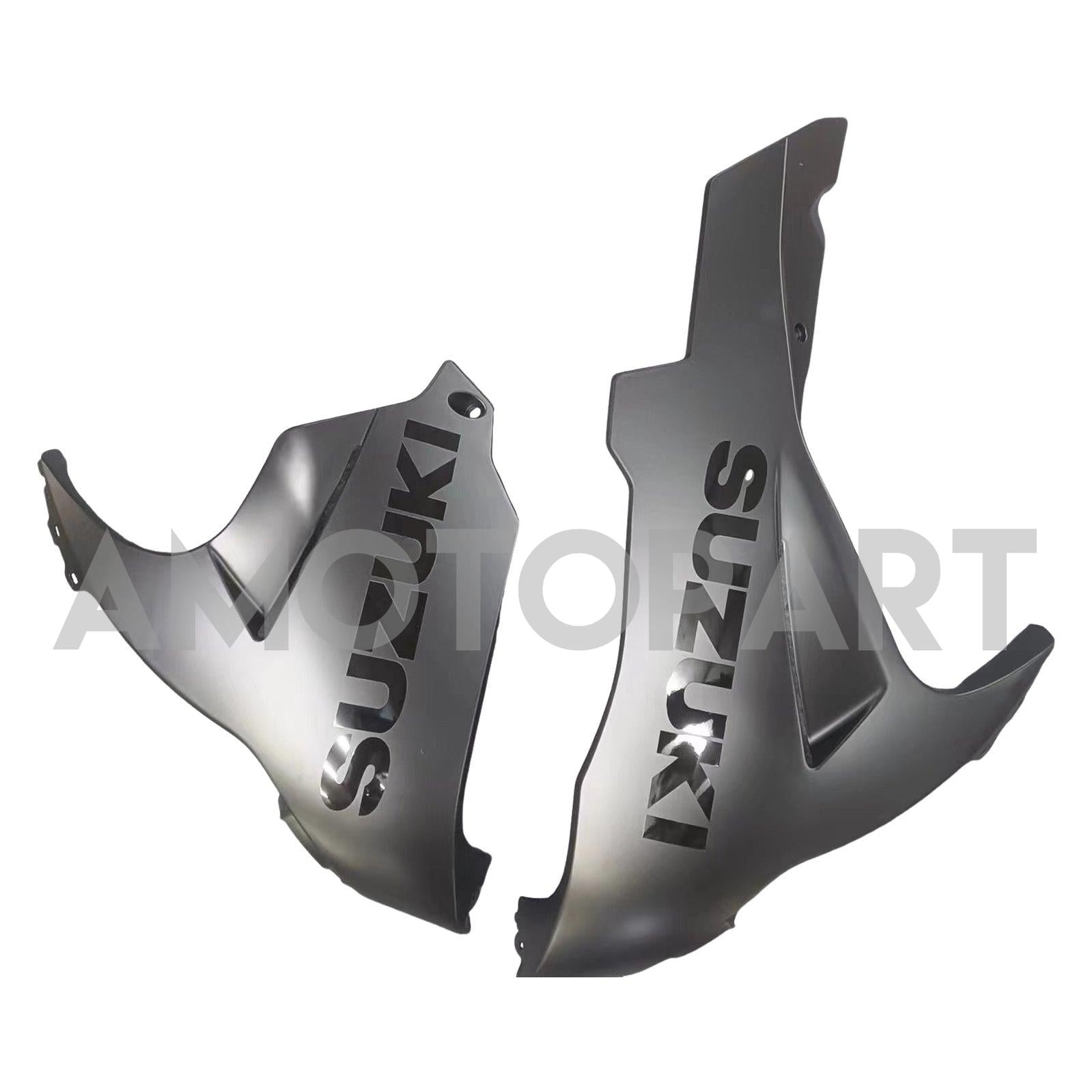 Amotopart 2011-2025 GSXR 600/750 Suzuki Matte&Gloss Black Fairing Kit