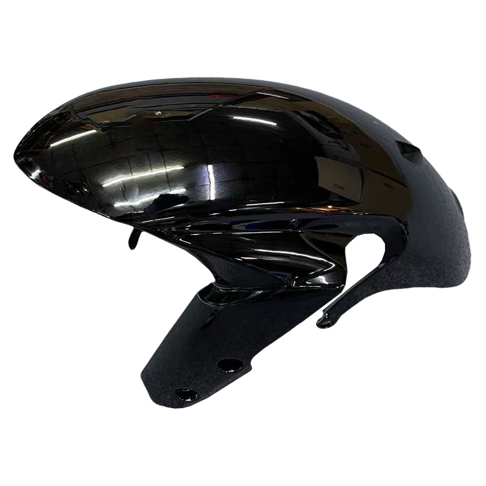 Amotopart 2011-2025 GSXR 600/750 Suzuki Black with Blue Accents Style1 Fairing Kit