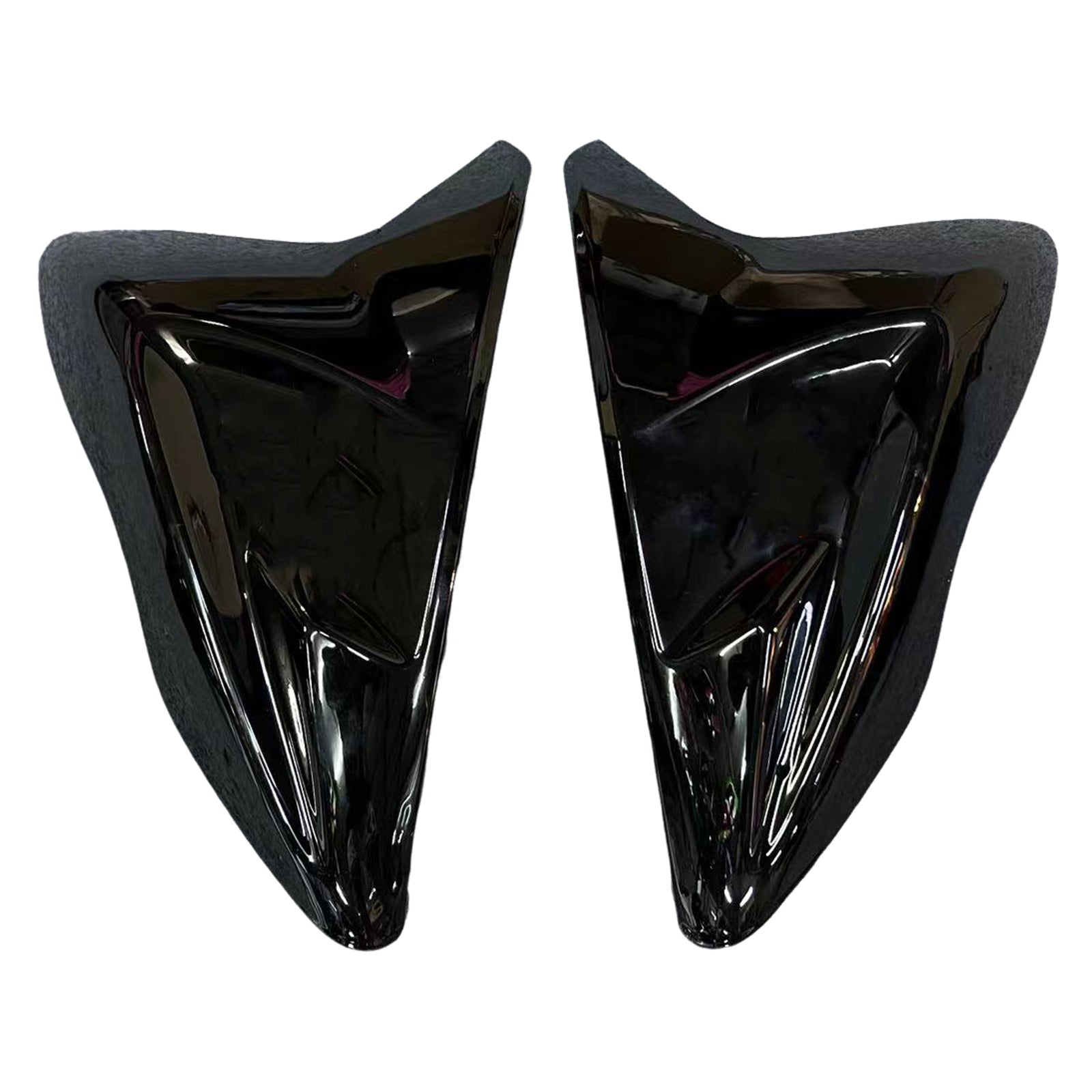 Amotopart 2011-2025 GSXR 600/750 Suzuki Black with Blue Accents Style1 Fairing Kit