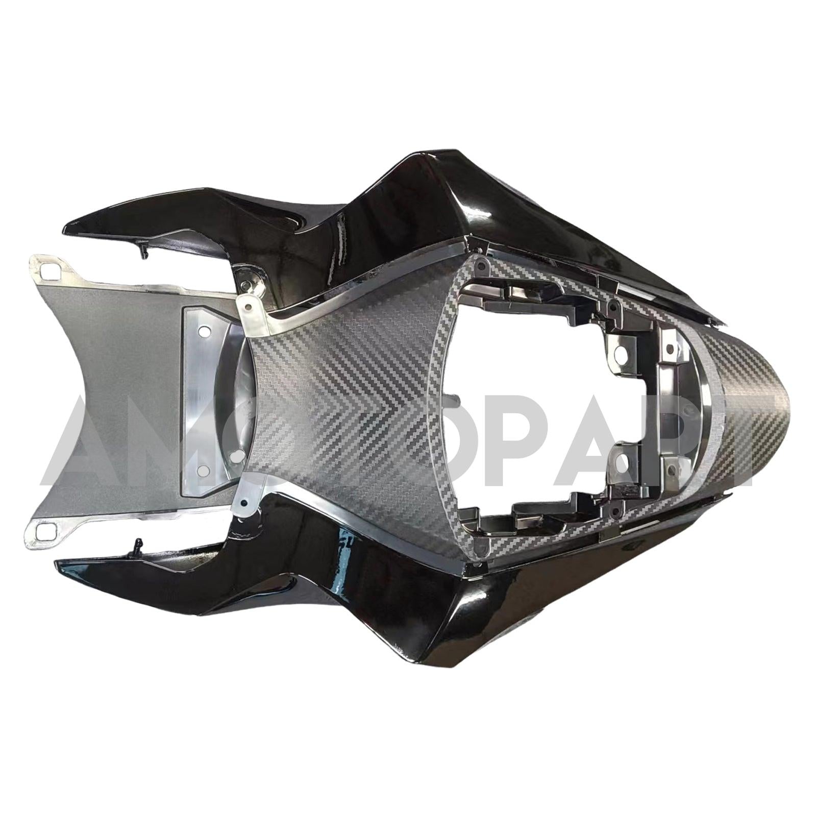 Amotopart 2011-2025 GSXR 600/750 Suzuki Gloss Blue&Black Style1 Fairing Kit