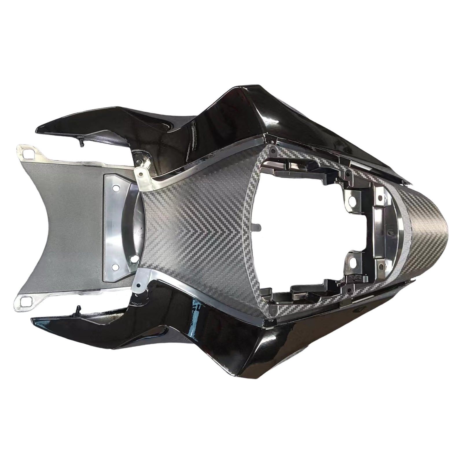 Amotopart 2011-2026 GSXR 600/750 Suzuki Glanzblau&Black Style1 Verkleidungssatz