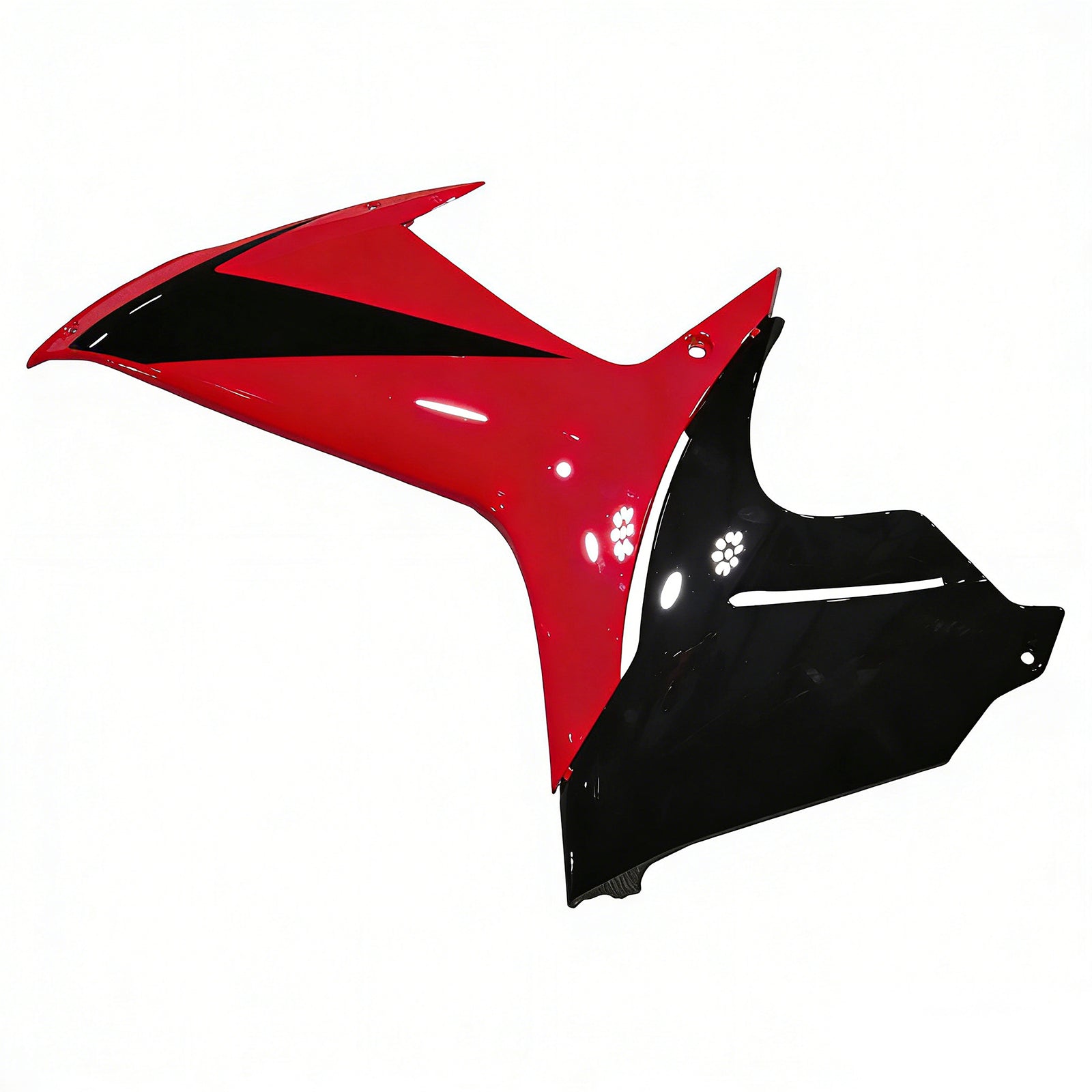 Amotopart 2011-2025 K11 GSXR 600/750 Suzuki Rot&Schwarzes Style3 Verkleidungsset