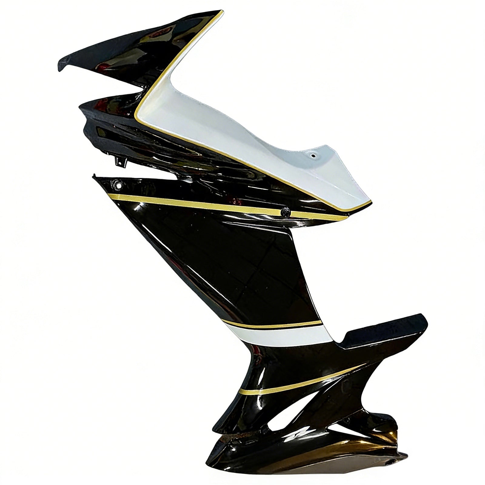 Amotopart 2011-2026 K11 GSXR 600/750 Suzuki Preto&WKit de carenagem branca