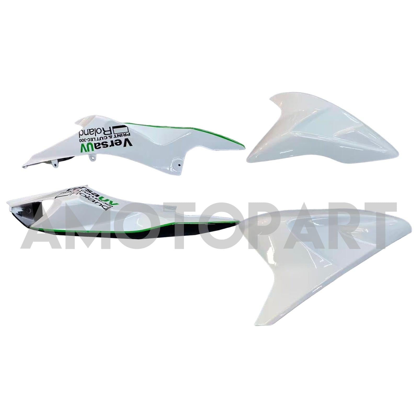 Amotopart 2011-2025 K11 GSXR 600/750 Suzuki Black&White Fairing Kit