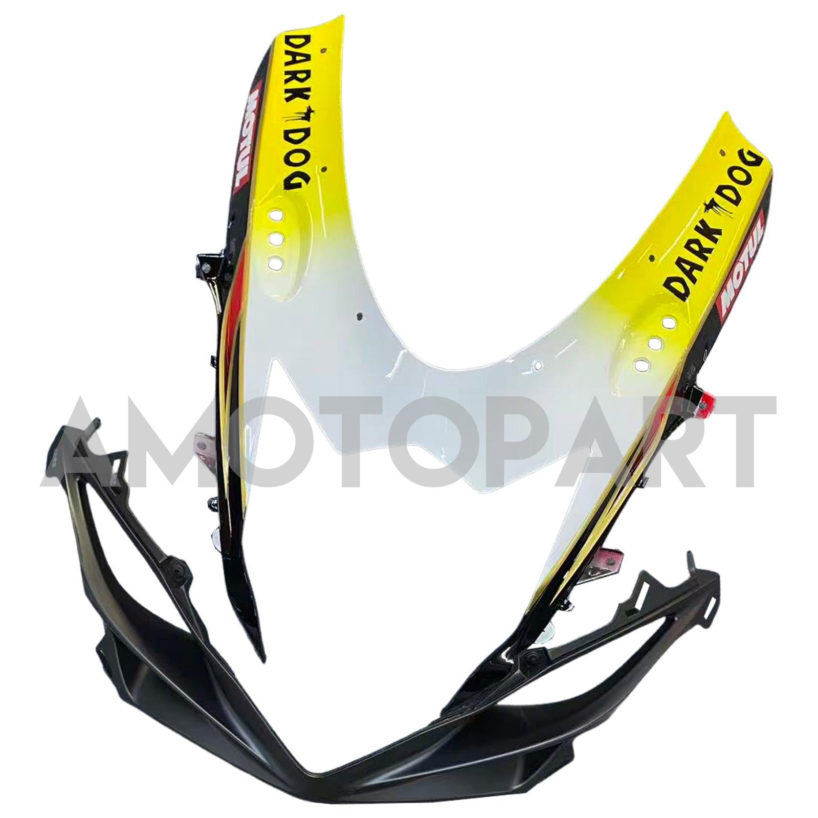 Amotopart 2011-2025 K11 GSXR 600/750 Suzuki Black&White Fairing Kit