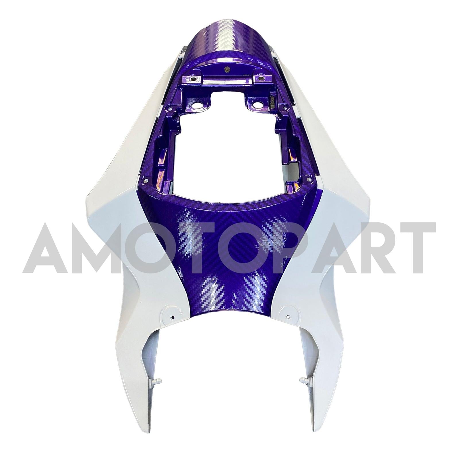 Amotopart 2011-2025 K11 GSXR 600/750 Suzuki Blue&White Style3 Fairing Kit