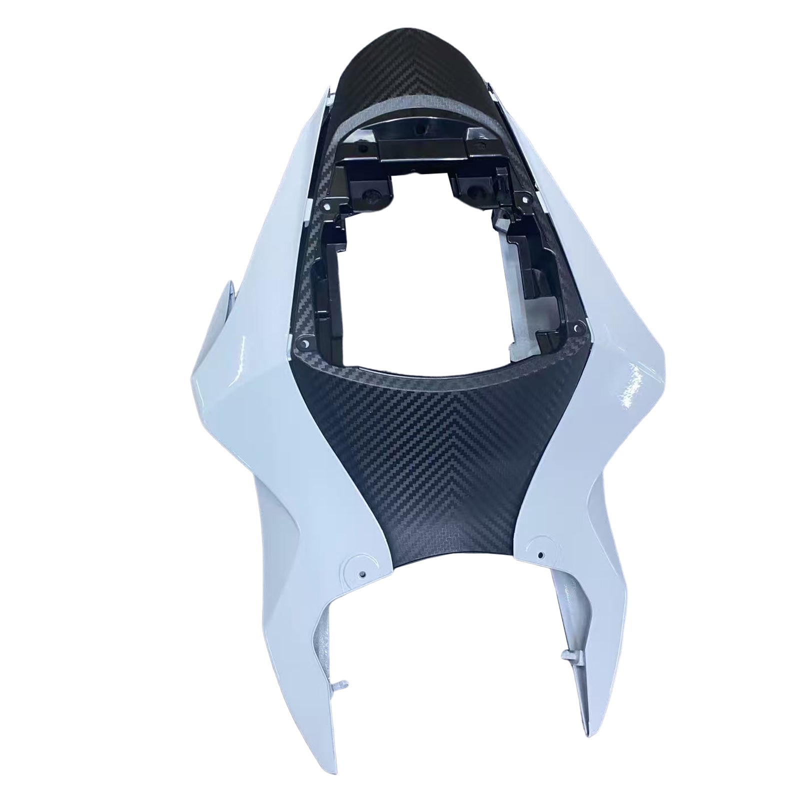 Amotopart 2011-2024 K11 GSXR 600/750 スズキ ブラック&ホワイト アクセント フェアリングキット