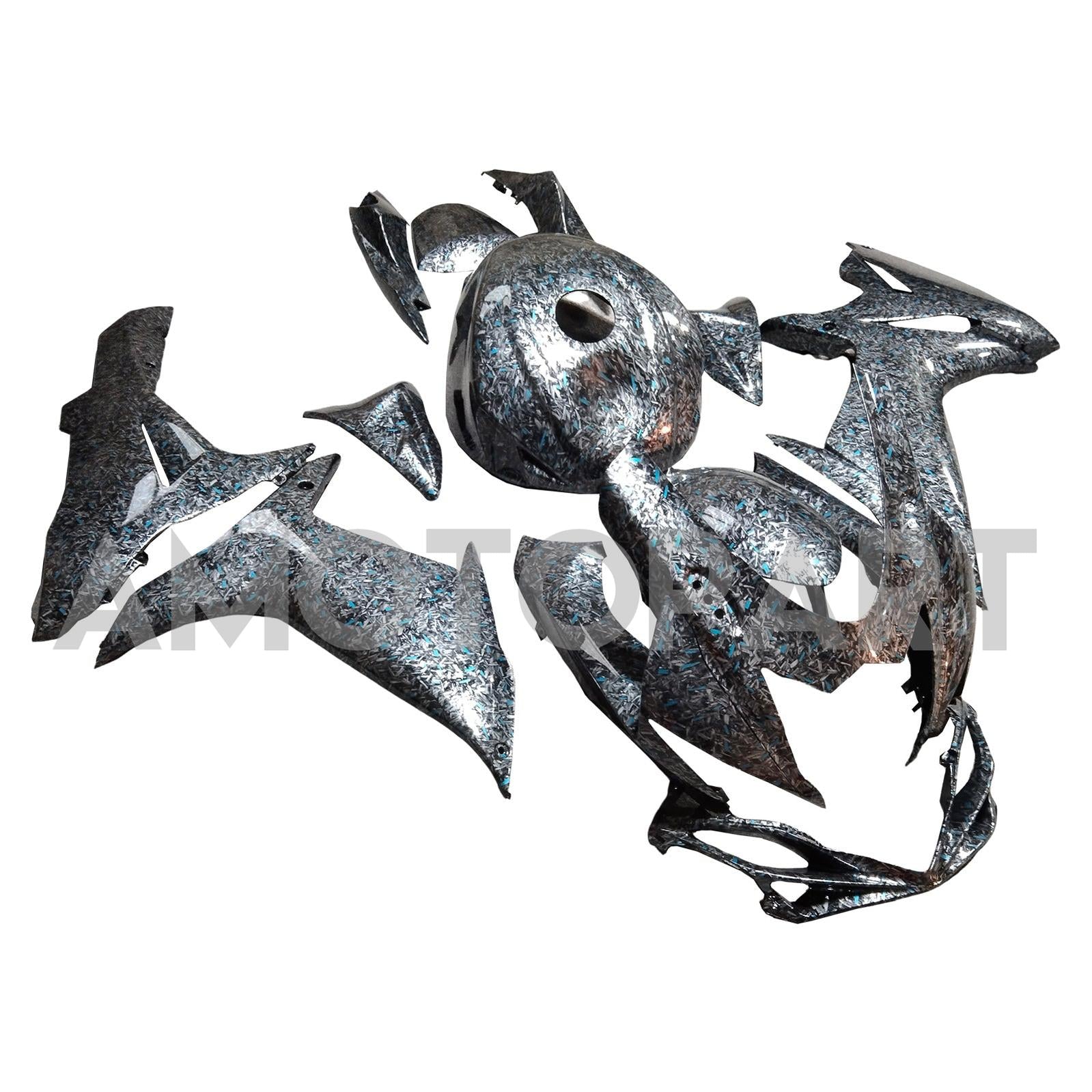 AMOTOPART 2011-2025 GSXR 600 750 Suzuki Forged Carbone Fibre Patterns Kit