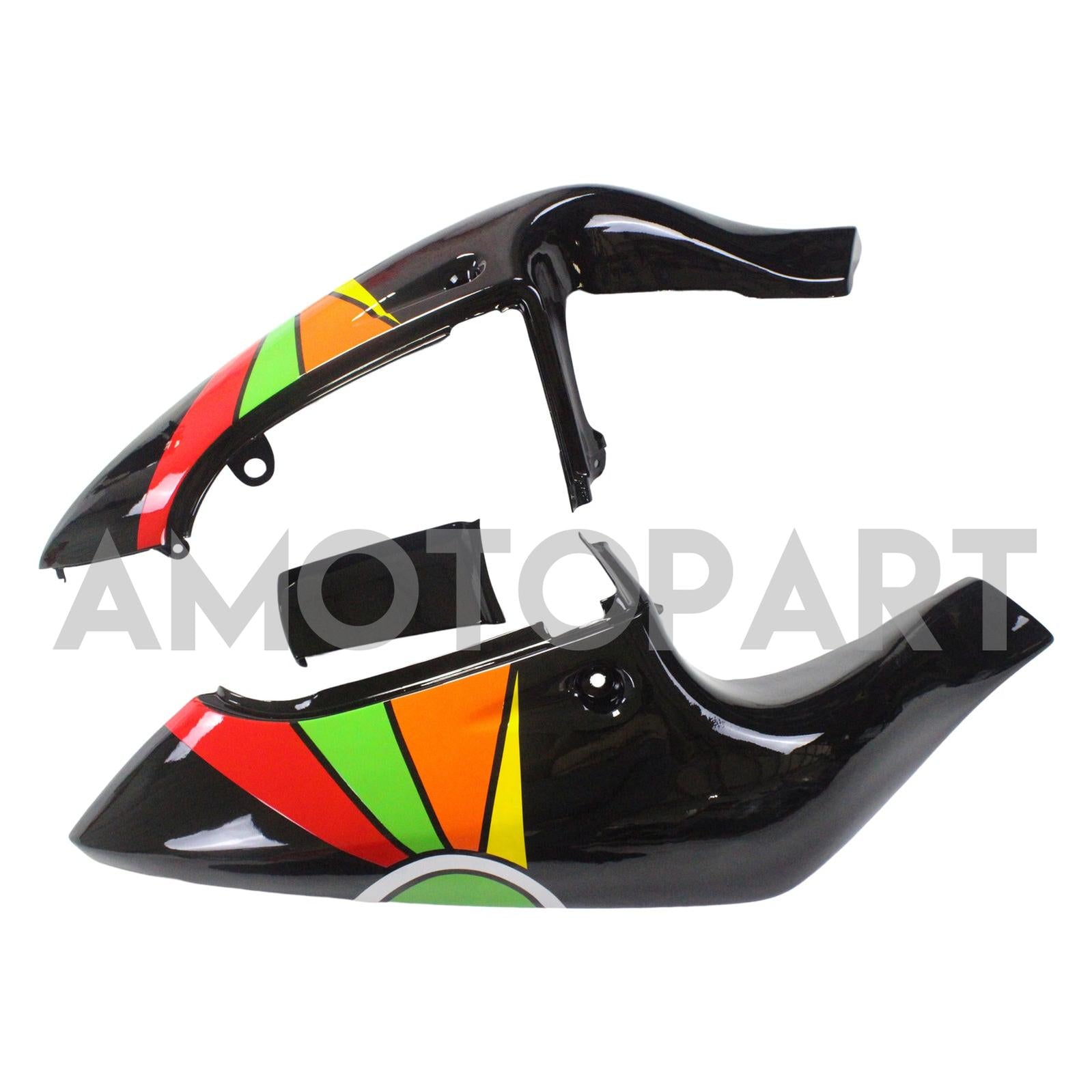 Amotopart Suzuki 1996-2000 GSXR 600/750 Zwart kleurrijke kuipkit