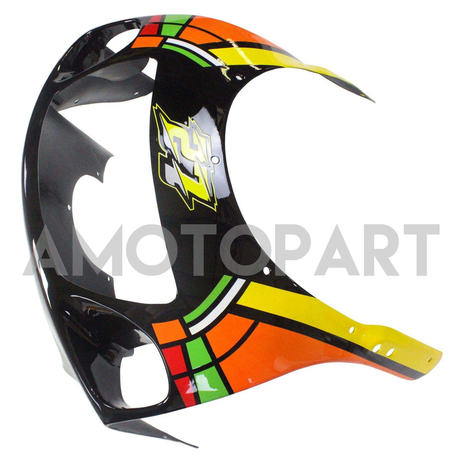 Amotopart Suzuki 1996-2000 GSXR 600/750 Zwart kleurrijke kuipkit