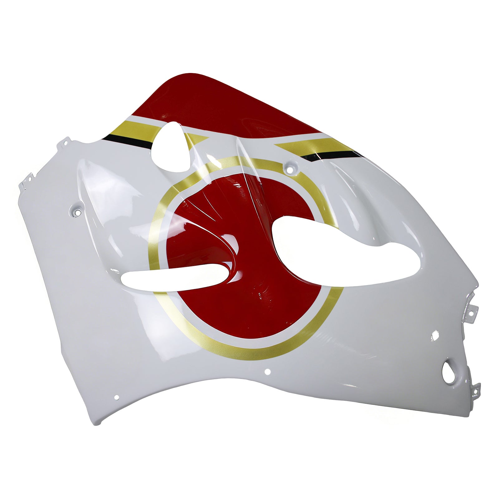 Amotopart Suzuki GSXR600 1996-2000 GSXR750 1996-1999 White&Red Style2 Fairing Kit