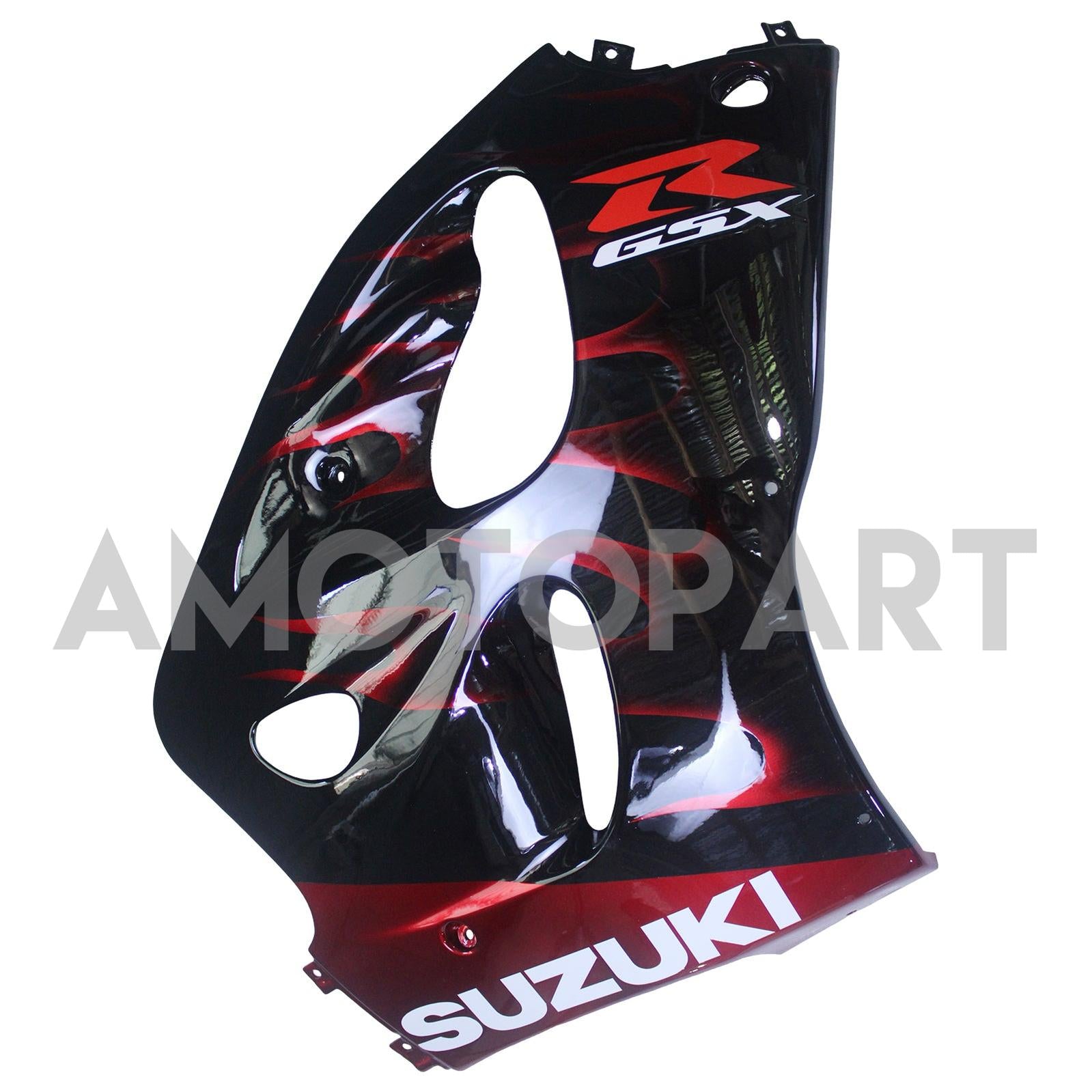 Amotopart Suzuki GSXR600 1996-2000 GSXR750 1996-1999 Blau mit rotem Flammenstil2 Abzugskit