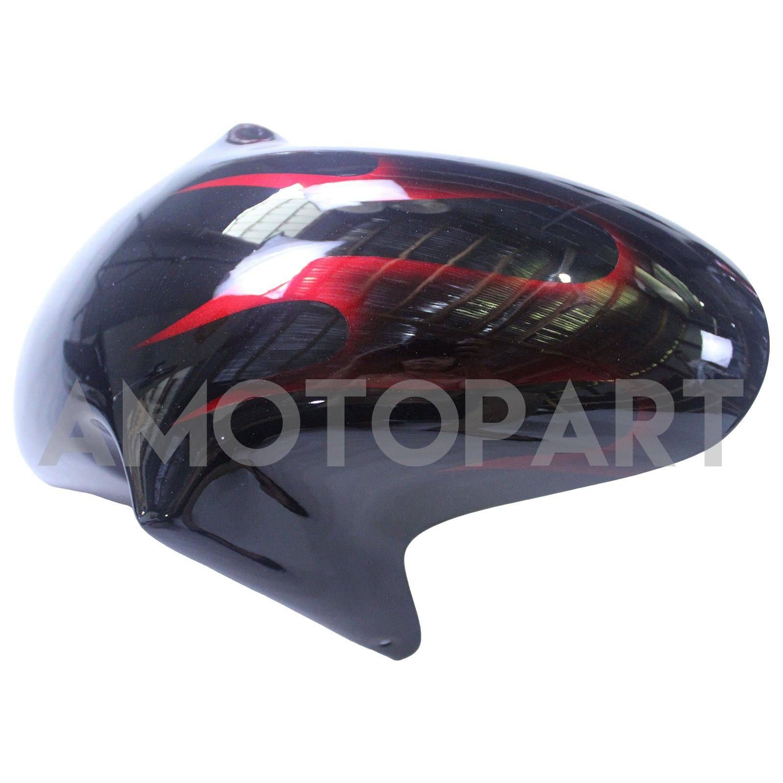 Amotopart Suzuki GSXR600 1996-2000 GSXR750 1996-1999 Blau mit rotem Flammenstil2 Abzugskit
