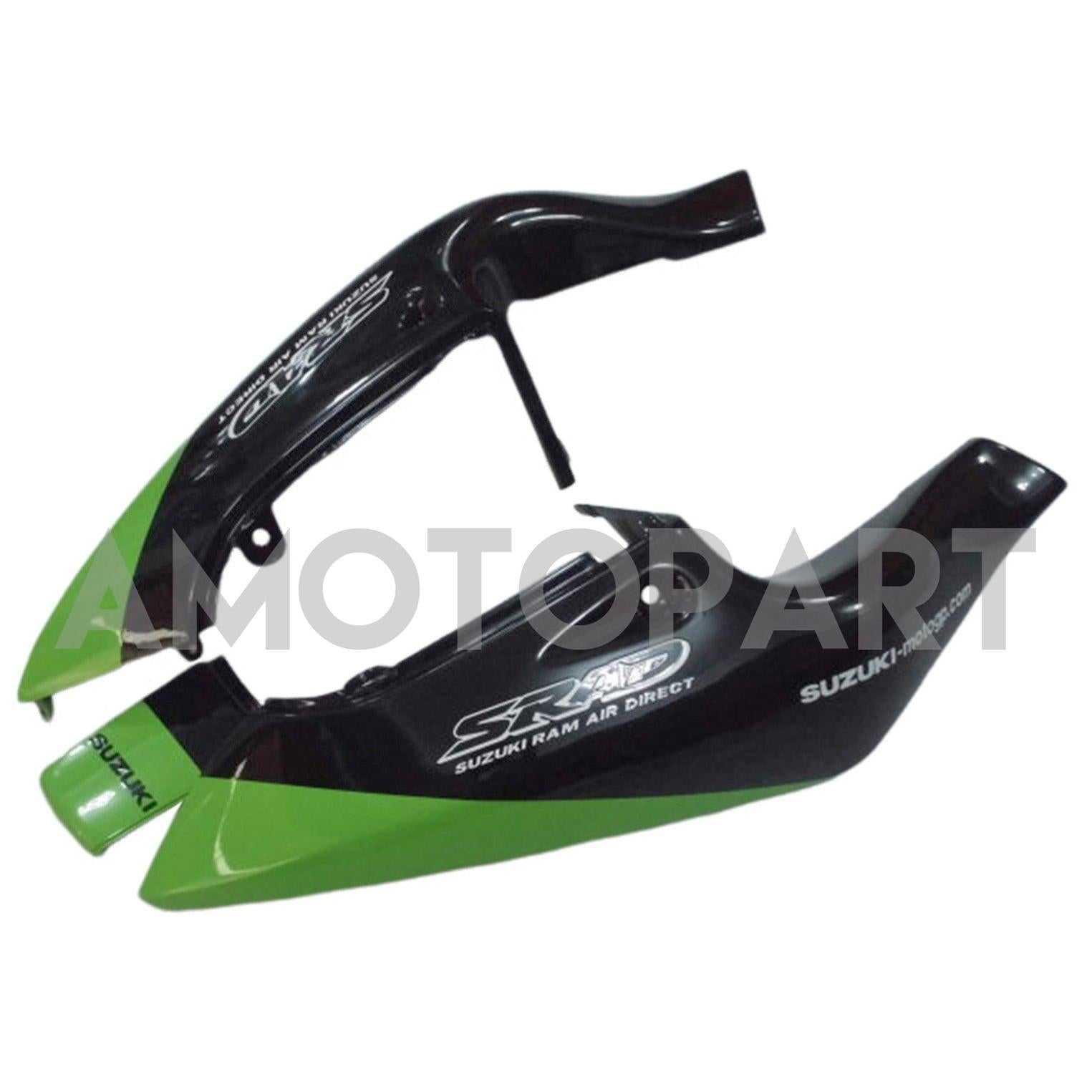 Amotopart Suzuki GSXR600 1996-2000 GSXR750 1996-1999 Grün&Schwarzes Verkleidungskit