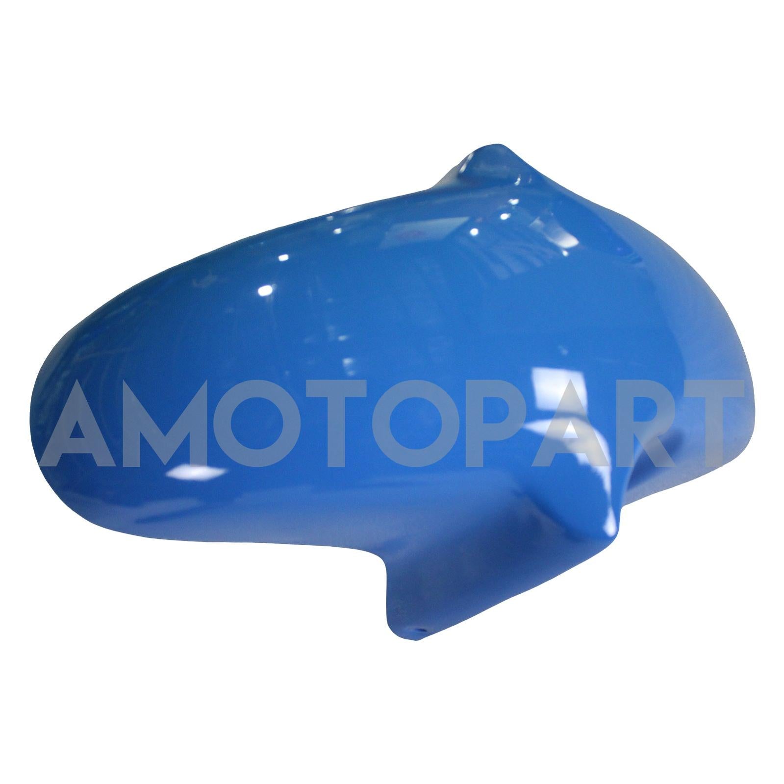 Amotopart Suzuki GSXR600 1996-2000 GSXR750 1996-1999, Blau&Weißes Style6-Verkleidungskit