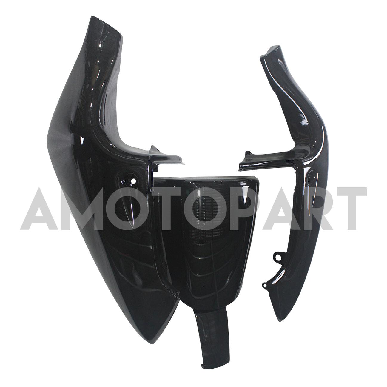 Amotopart Suzuki GSXR600 1996-2000 GSXR750 1996-1999 Black&Grey Fairing Kit