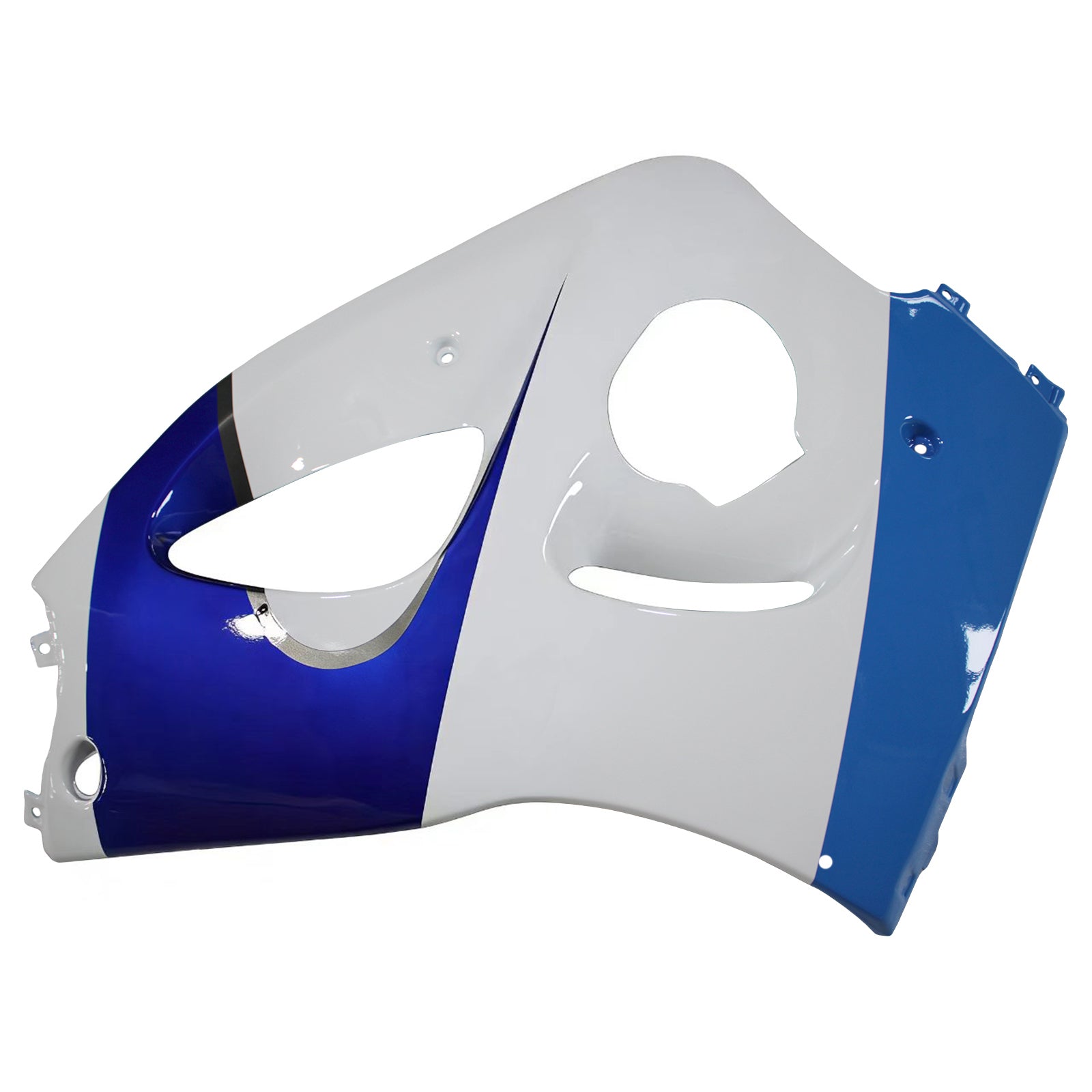 Amotopart Suzuki GSXR600 1996-2000 GSXR750 1996-1999 Blue&White Style4 Fairing Kit