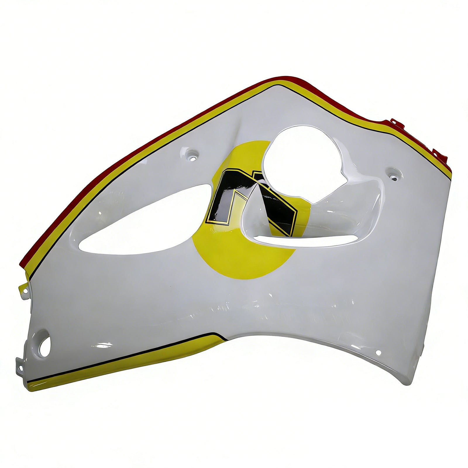 Amotopart Suzuki GSXR600 1996-2000 GSXR750 1996-1999 Red&Yellow Fairing Kit