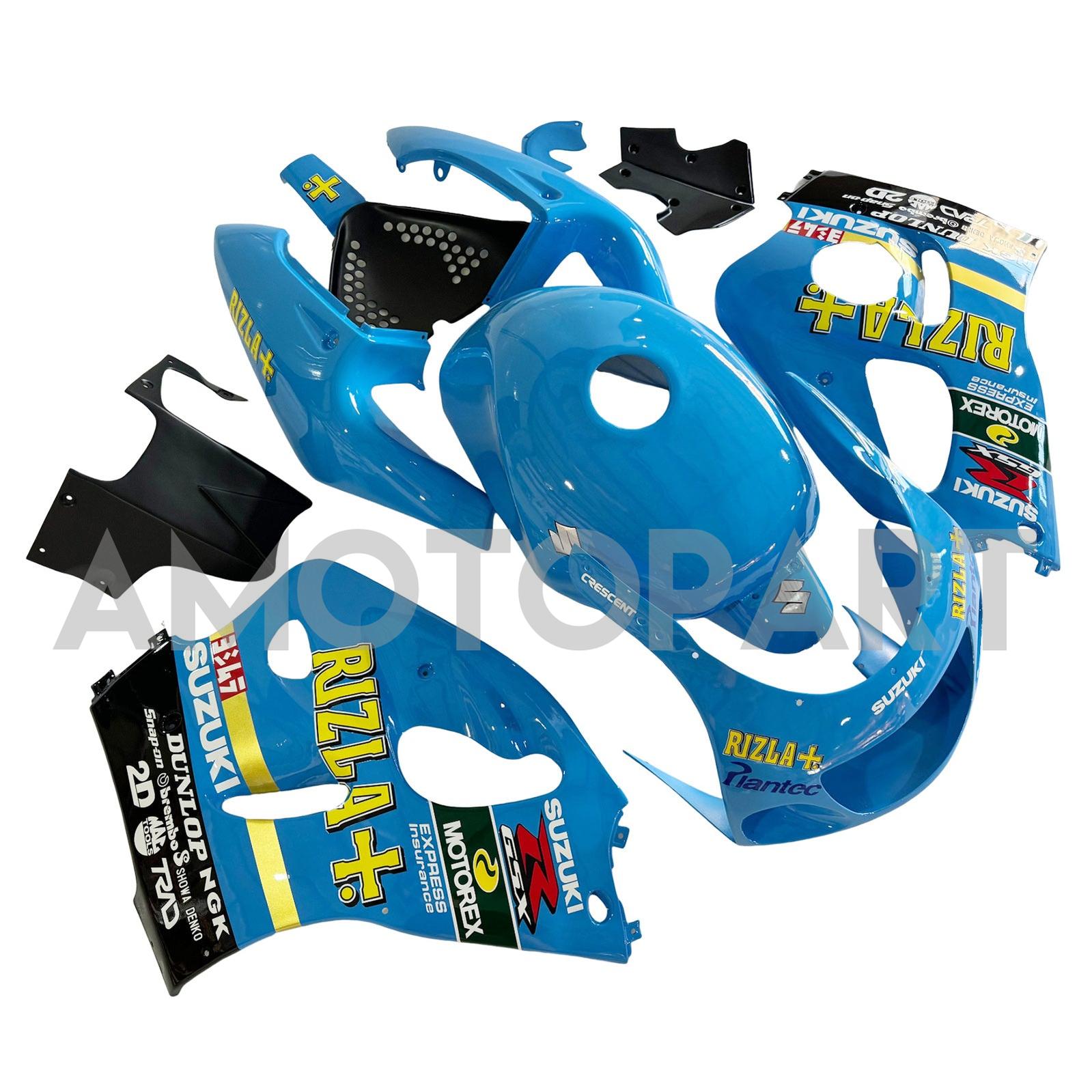 Amotopart Suzuki GSXR600 1996-2000 GSXR750 1996-1999 Blue s logem kapucí